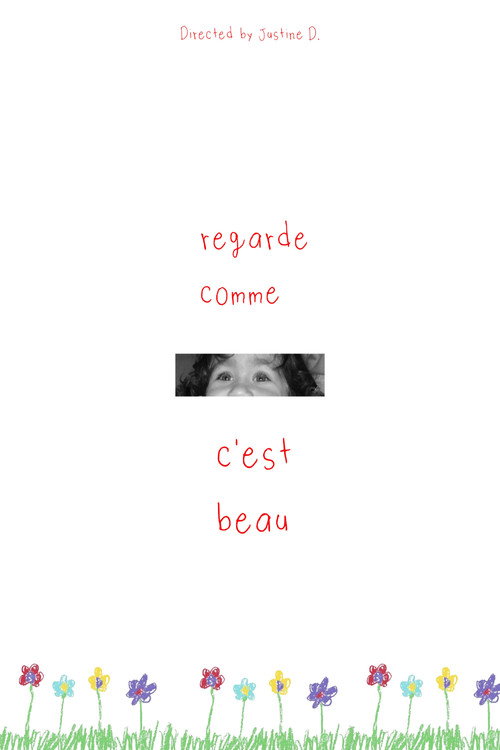 Regarde comme c'est beau poster