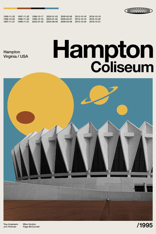 Phish 1997-11-22 Hampton Coliseum, Hampton, VA poster
