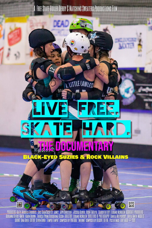 Live Free. Skate Hard. poster