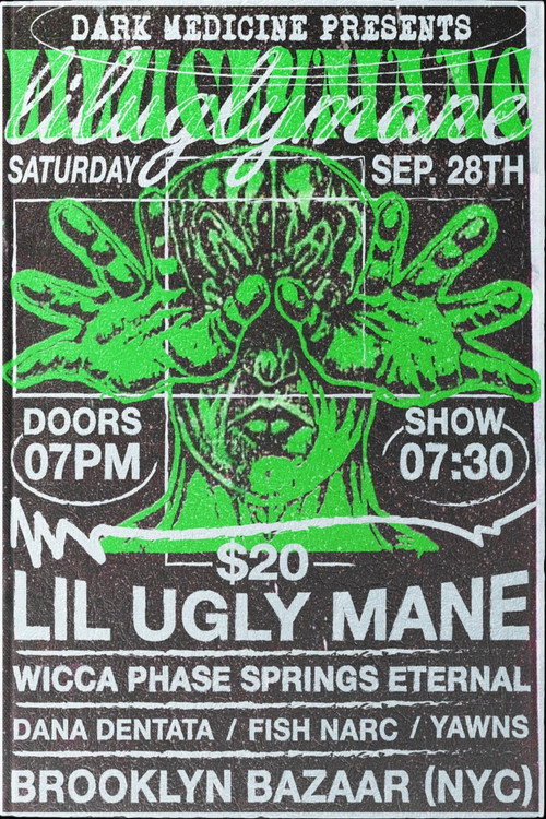 Dark Medicine and East Coast Collective presents: Lil Ugly Mane poster
