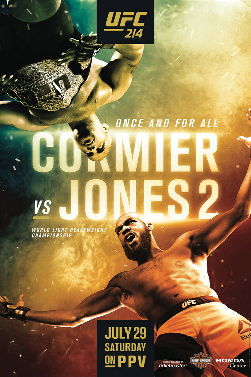 UFC 214: Cormier vs. Jones 2 poster