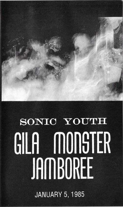 Sonic Youth - Gila Monster Jamboree - January 5, 1985 poster