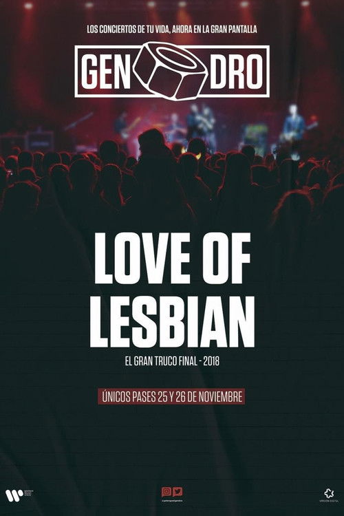 Love of Lesbian: El gran truco final poster