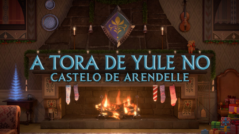 Arendelle Castle Yule Log still 3