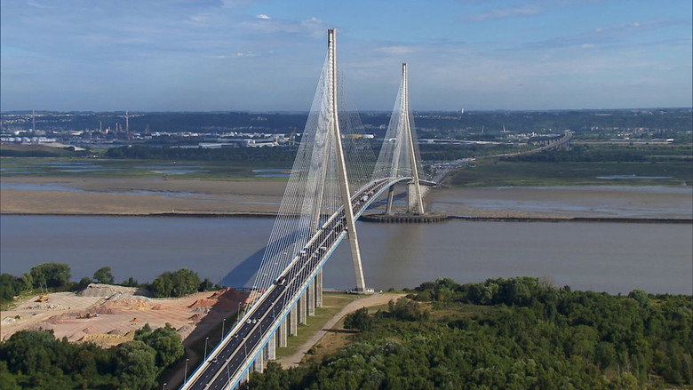 Le Pont de Normandie, un chantier hors norme still 2