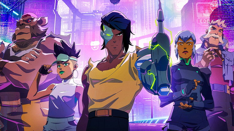 Captain Laserhawk: A Blood Dragon Remix still 1