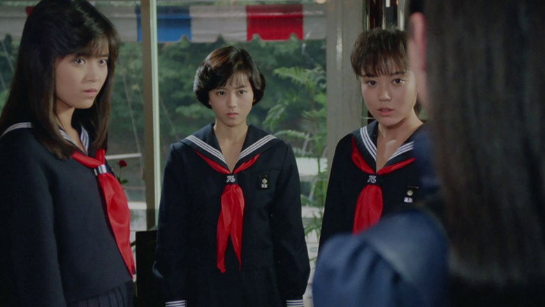 Sukeban Deka the Movie 2: Counter-Attack of the Kazama Sisters still 1