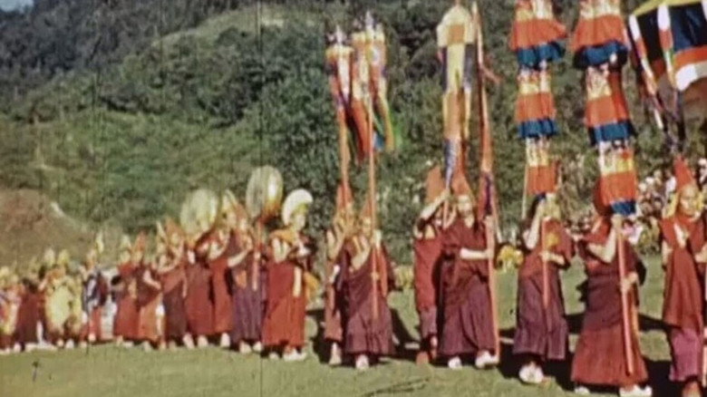 Procession at Gangtok still 1