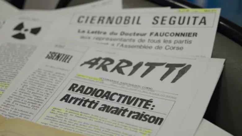 Tchernobyl, un nuage sur la Corse still 2