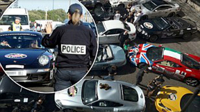 Cannonball Run Europe:  The Great Escape still 1