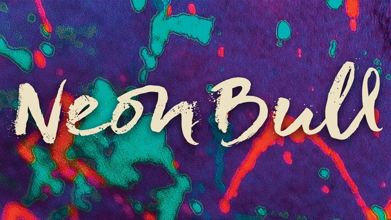 Neon Bull still 5
