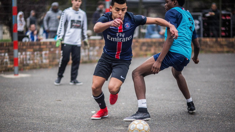 Concrete Football still 2
