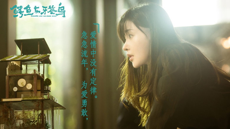 Crocodile and the Plover Bird still 7