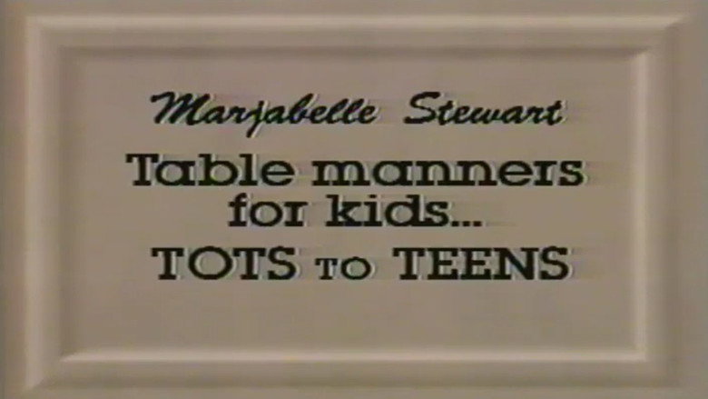 Table Manners for Kids: Tots to Teens still 1