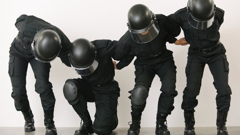 Rehearsal of the Futures: Police Training Exercises still 1