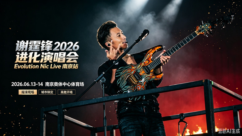 谢霆锋2026进化演唱会南京站 still 1