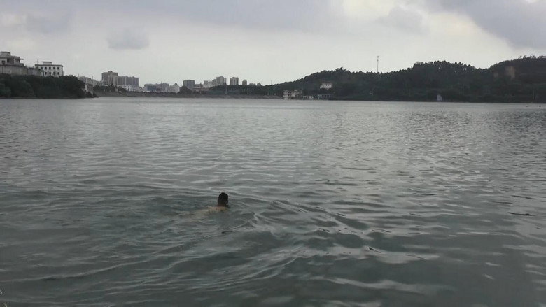Floating Man still 1