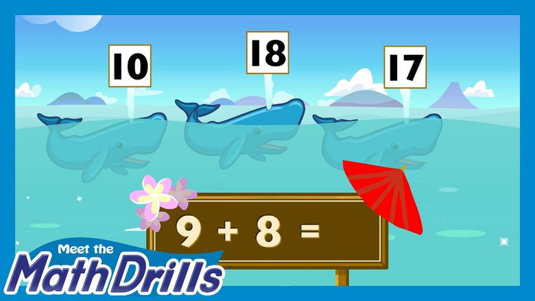 Meet the Math Drills - Addition still 1