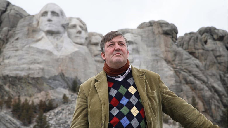 Stephen Fry in America still 1