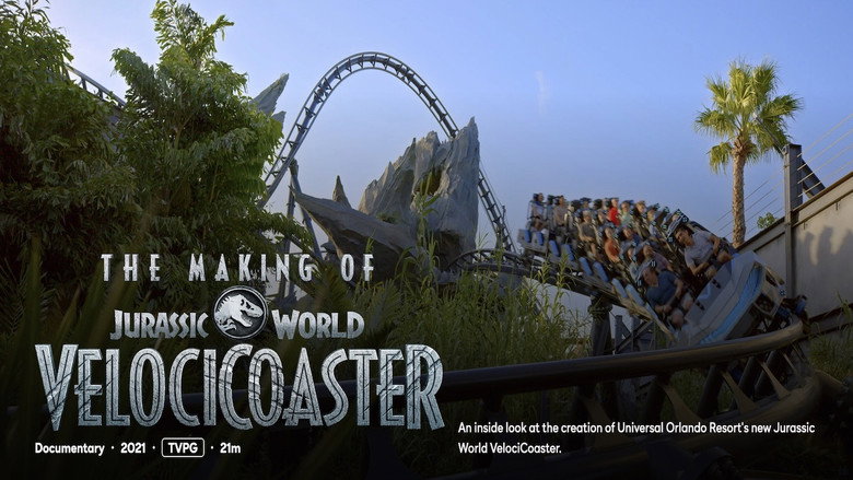 The Making of Jurassic World VelociCoaster still 1