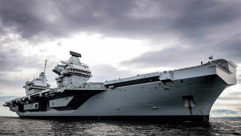 Britain's Biggest Warship still 1