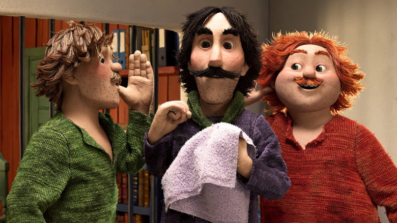Three Robbers and a Lion still 8