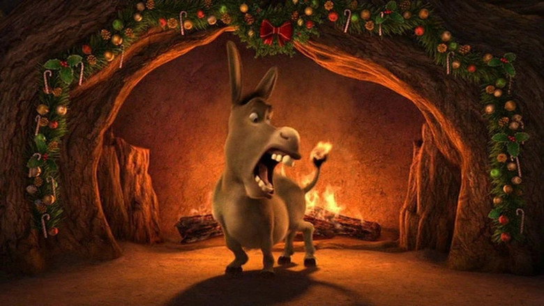 Shrek's Yule Log still 1