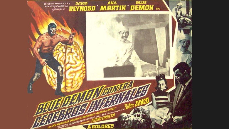 Blue Demon vs. the Infernal Brains still 1