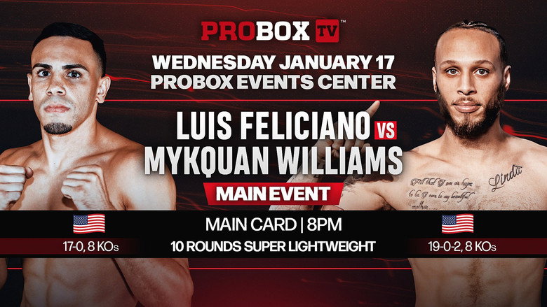 Luis Feliciano vs. Mykquan Williams still 1
